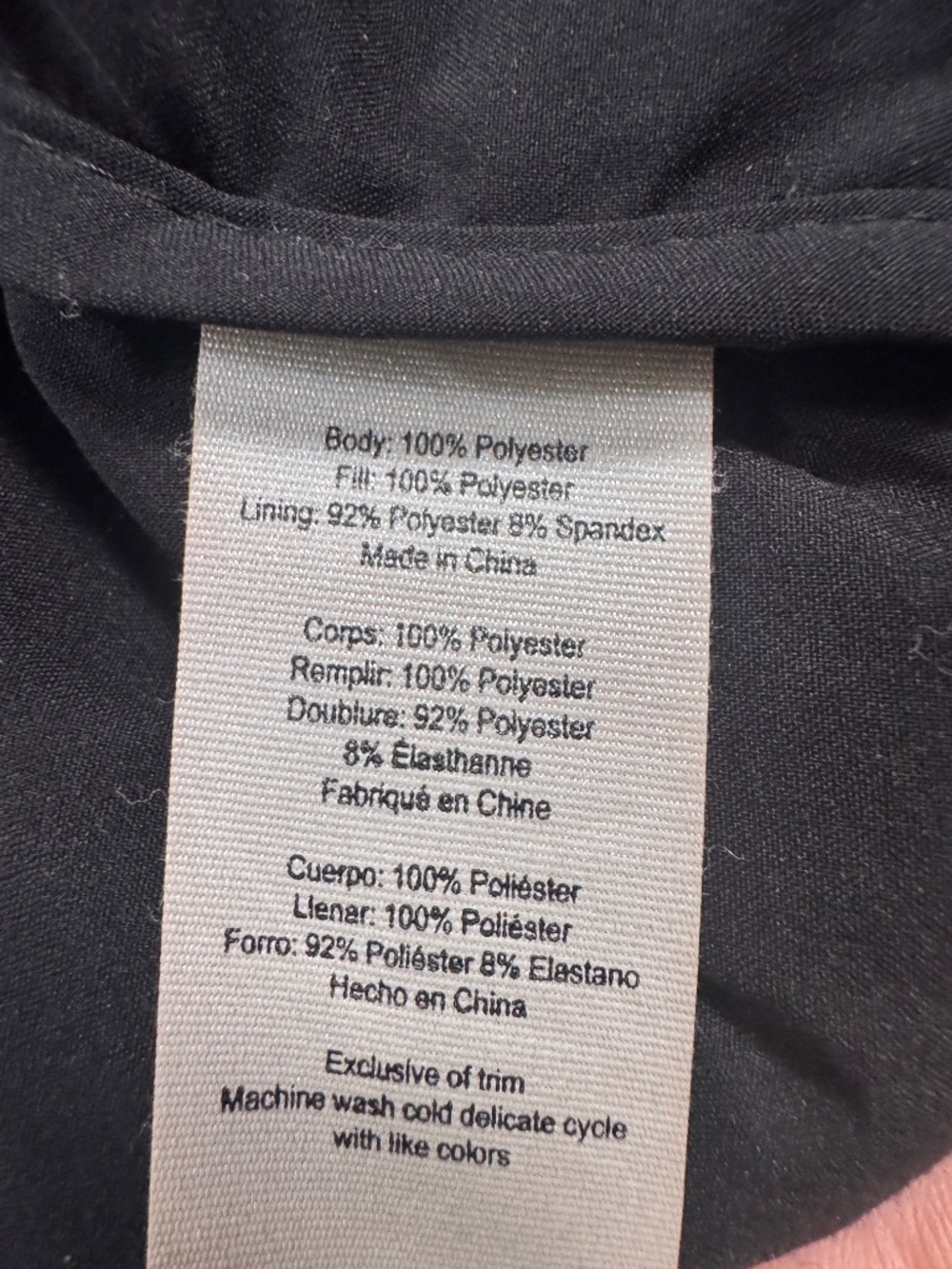 Alo Introspective Cropped Puffer Jacket Black Size Small - Picture 8 of 9